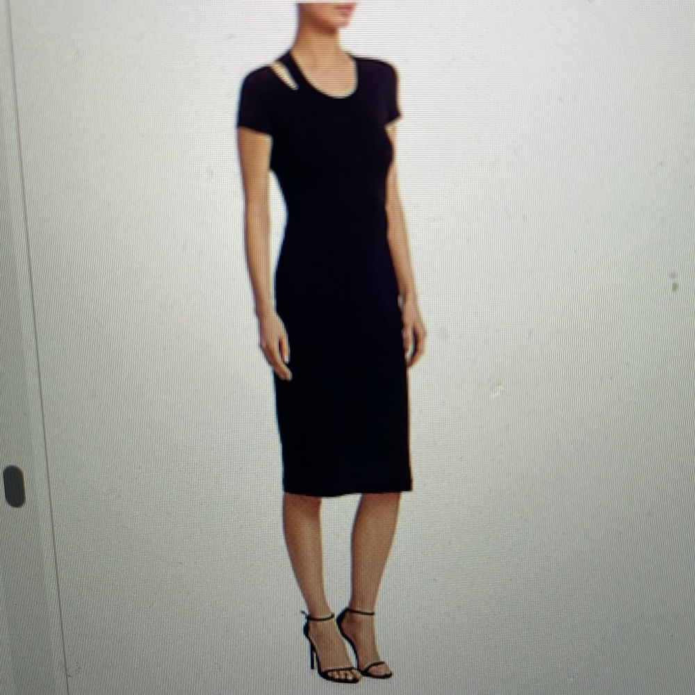 HELMUT LANG Cutout Sheath Dress
